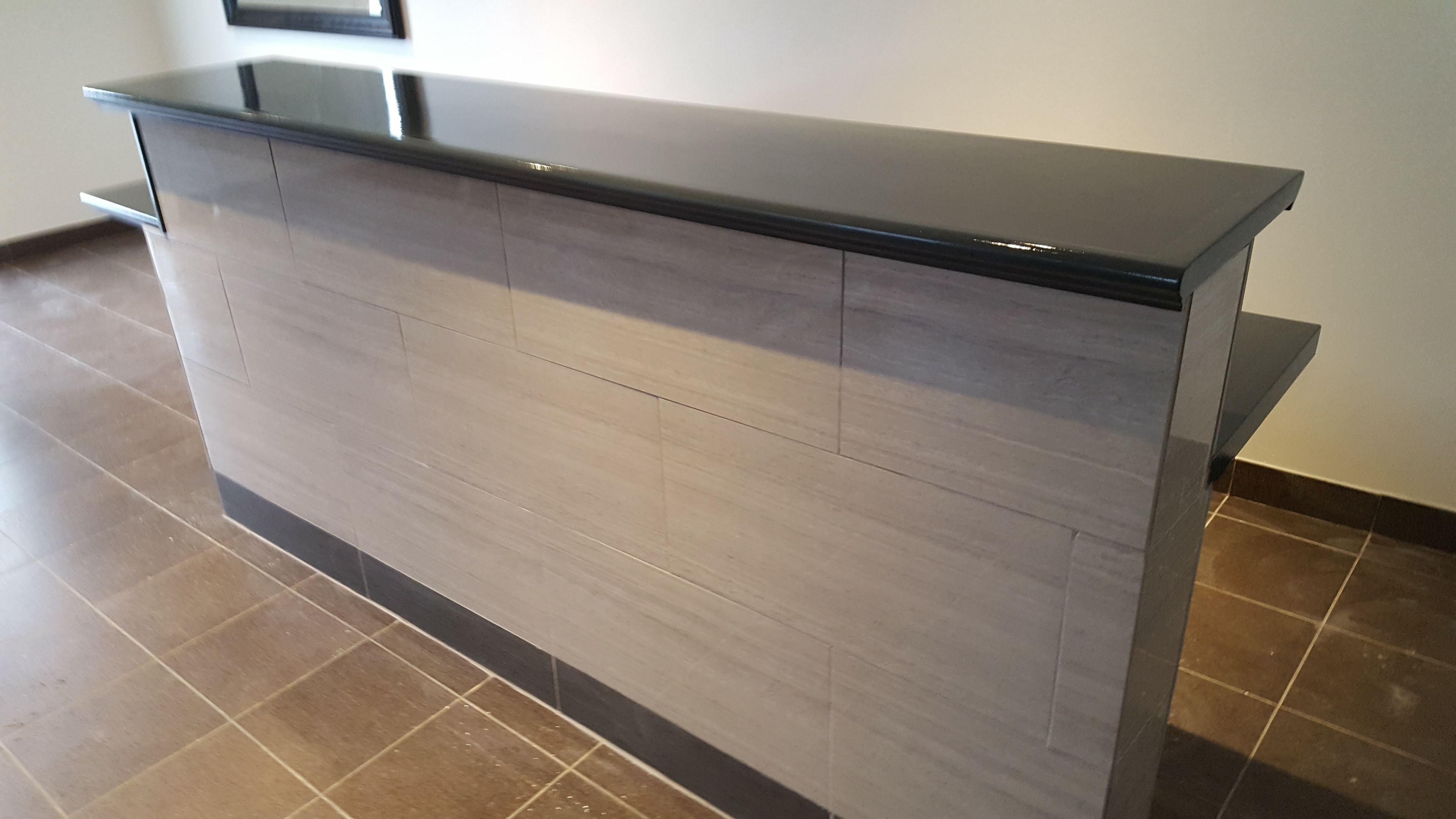 Acupuncture Clinic Lobby Reception Installation (2016) - Detail 1