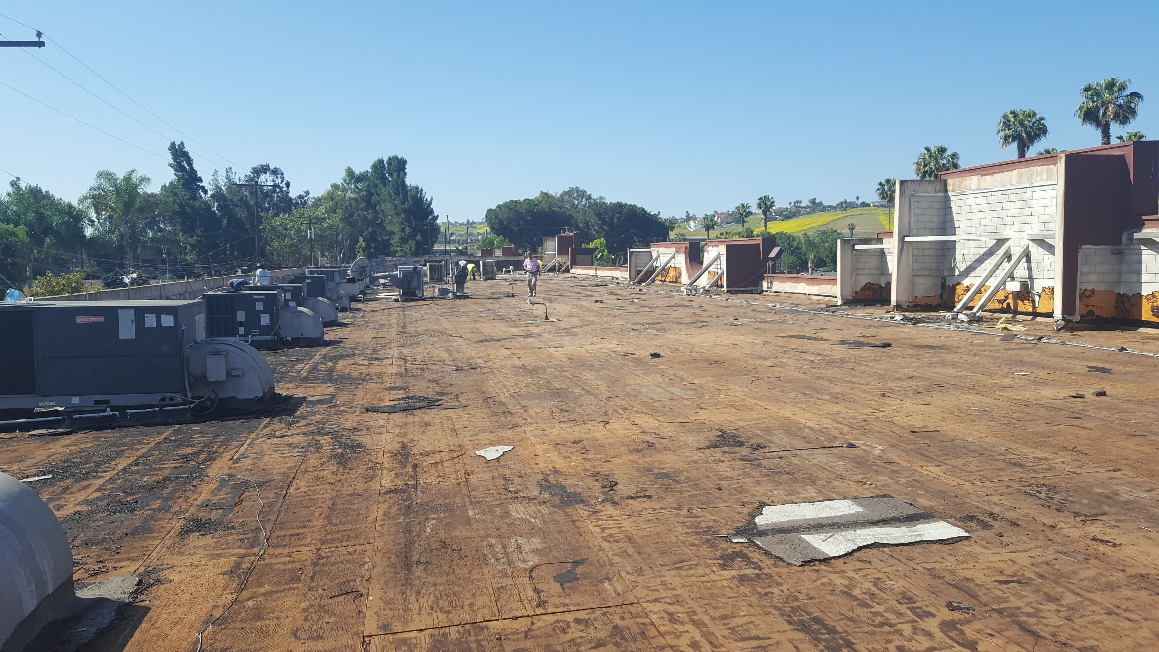 Pomona Commercial Mall Roof Remodel (2017) - Detail 1