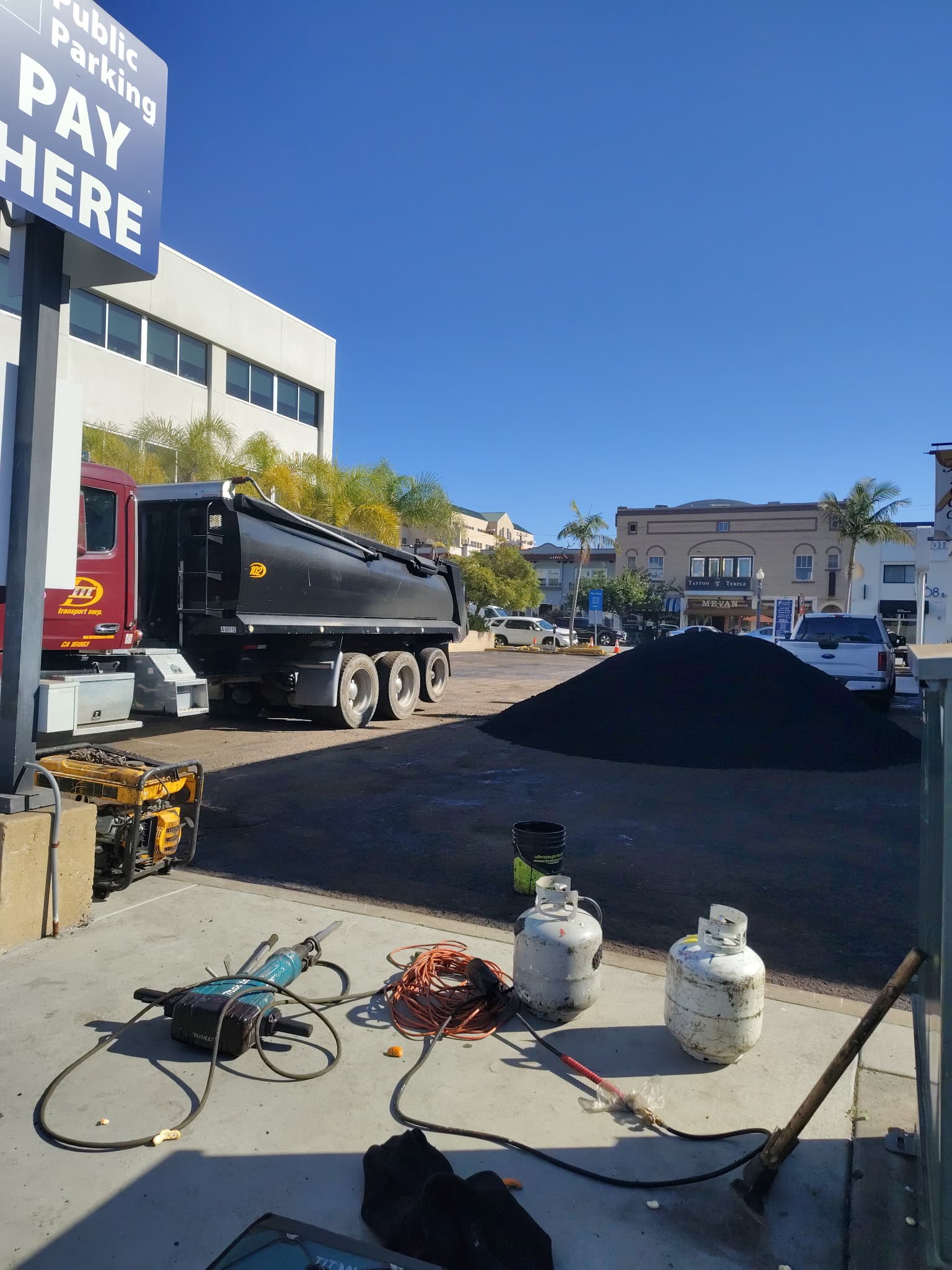 San Diego University Ave Parking Lot Asphalt Replacement (2026) - Image 3